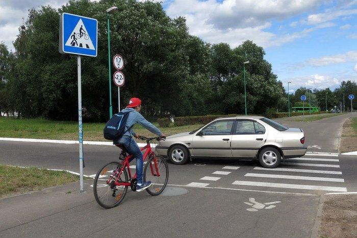 Правила перехода перекрестка без знака пешеходный переход в беларуси