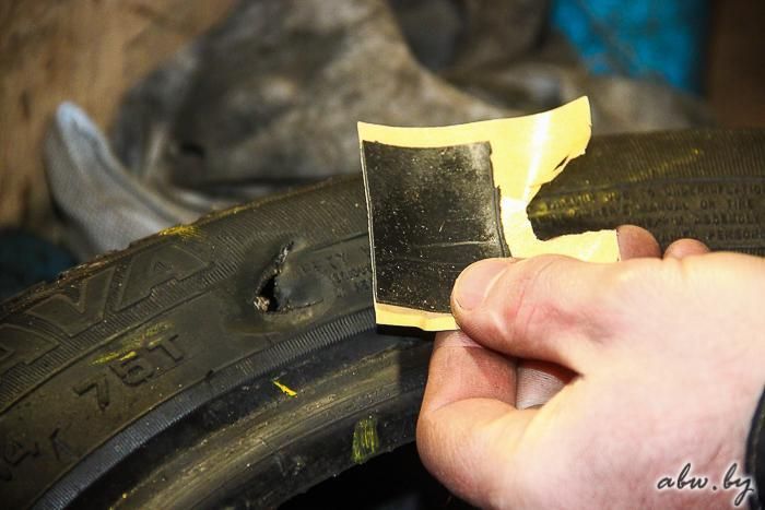 Боковой порез шины: ремонтировать или сразу выбросить?