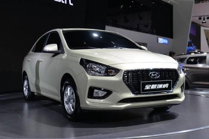 Hyundai представила новый дешевый седан Reina